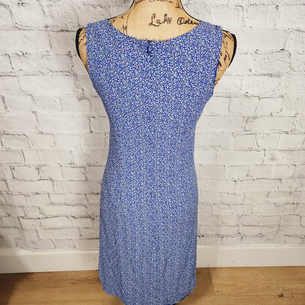 Gap dress Sz M sleeveless floral knee length casual A41 - Picture 4 of 4